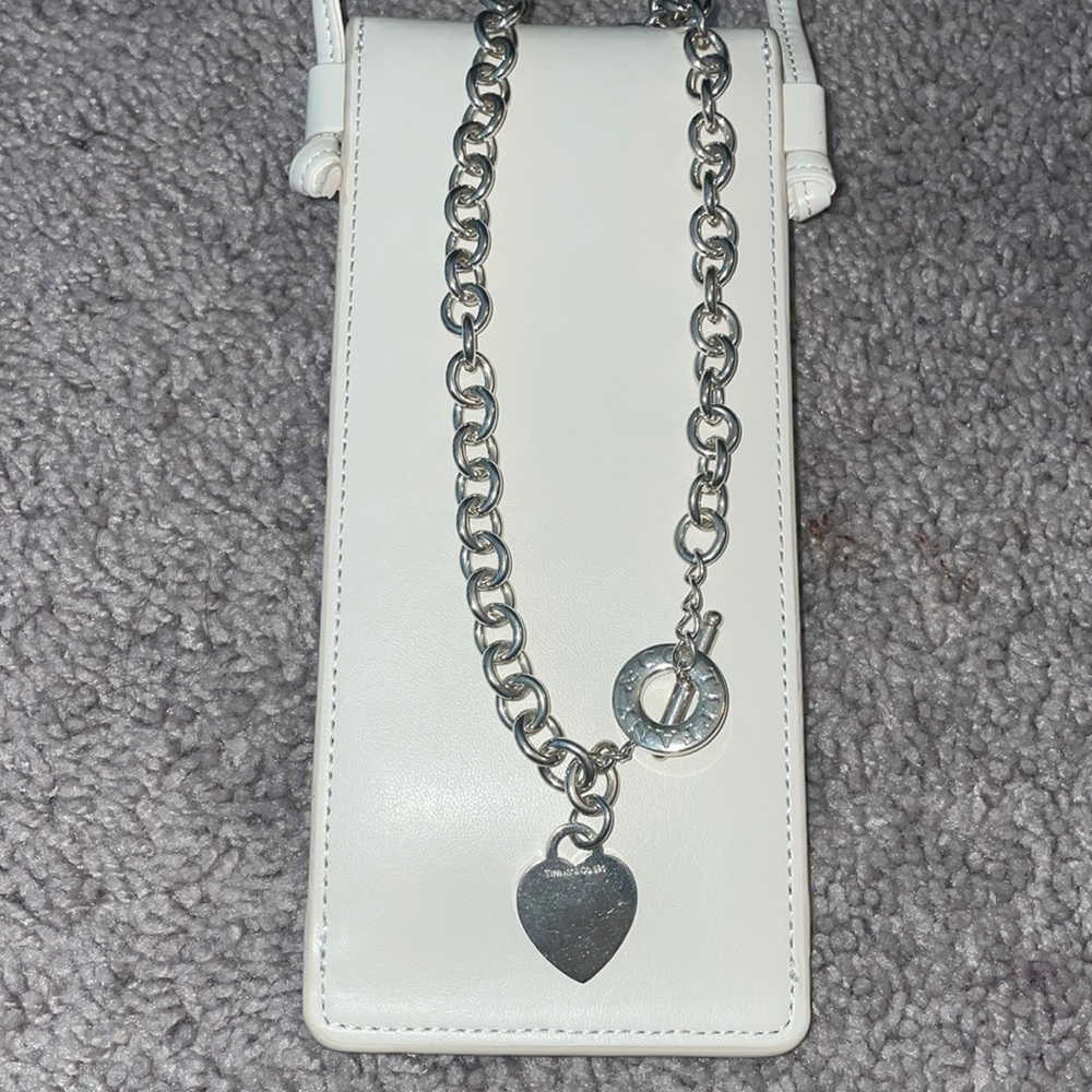 Tiffany & Co. Heart Toggle Necklace